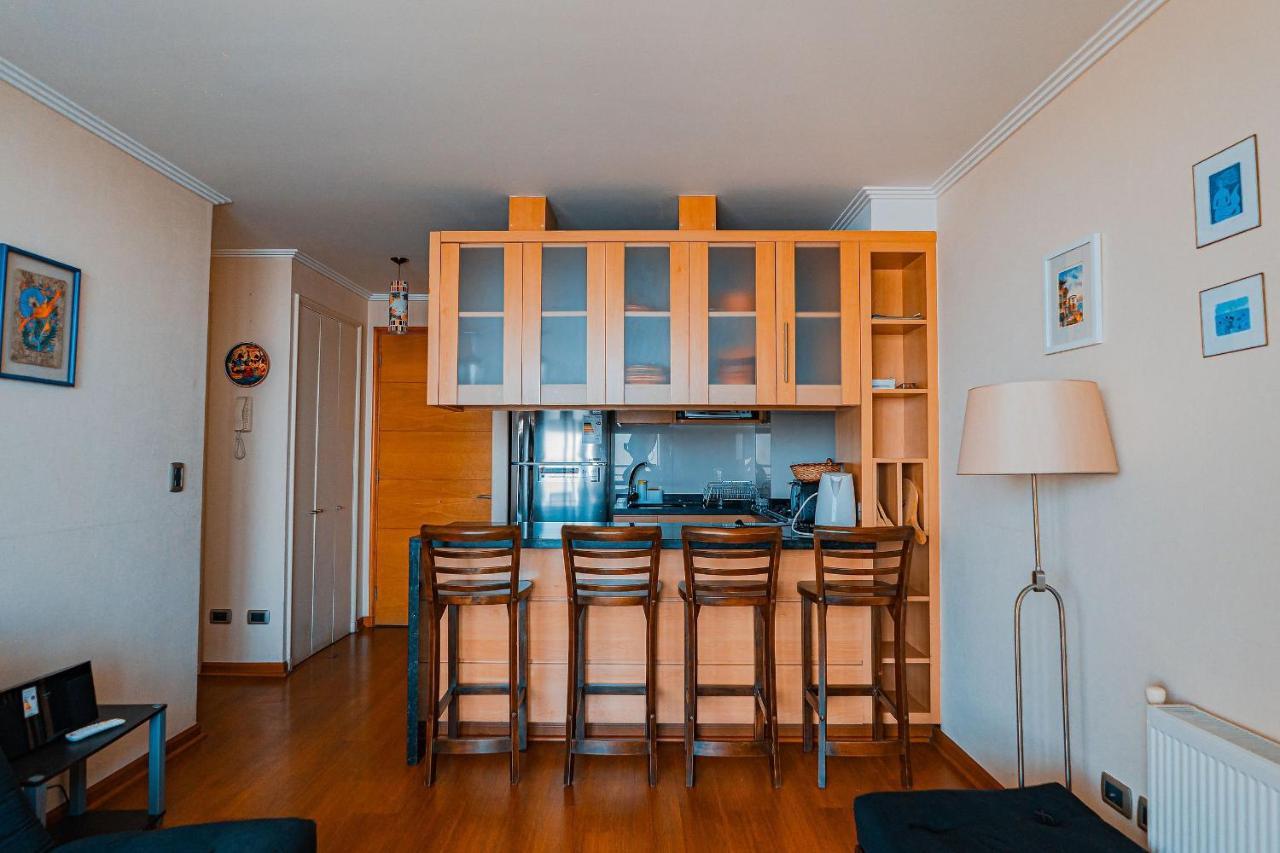 Hermoso Departamento Con Insuperable Vista Al Mar Apartment Vina del Mar Exterior foto