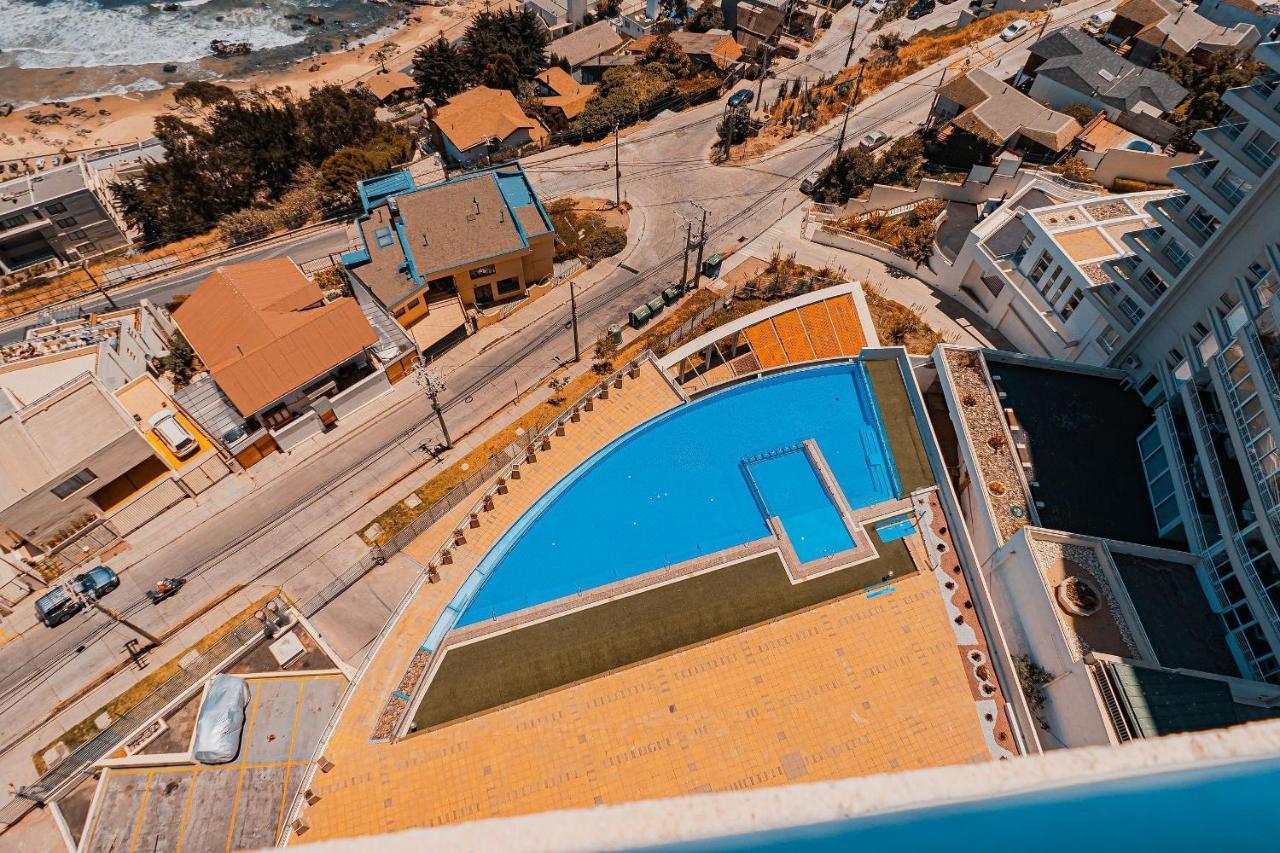 Hermoso Departamento Con Insuperable Vista Al Mar Apartment Vina del Mar Exterior foto