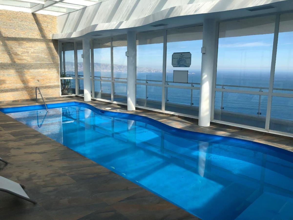 Hermoso Departamento Con Insuperable Vista Al Mar Apartment Vina del Mar Exterior foto