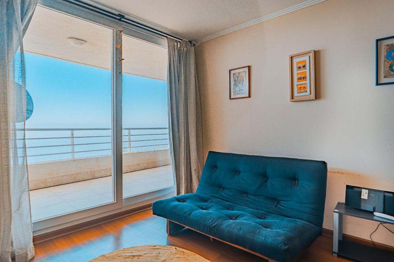 Hermoso Departamento Con Insuperable Vista Al Mar Apartment Vina del Mar Exterior foto