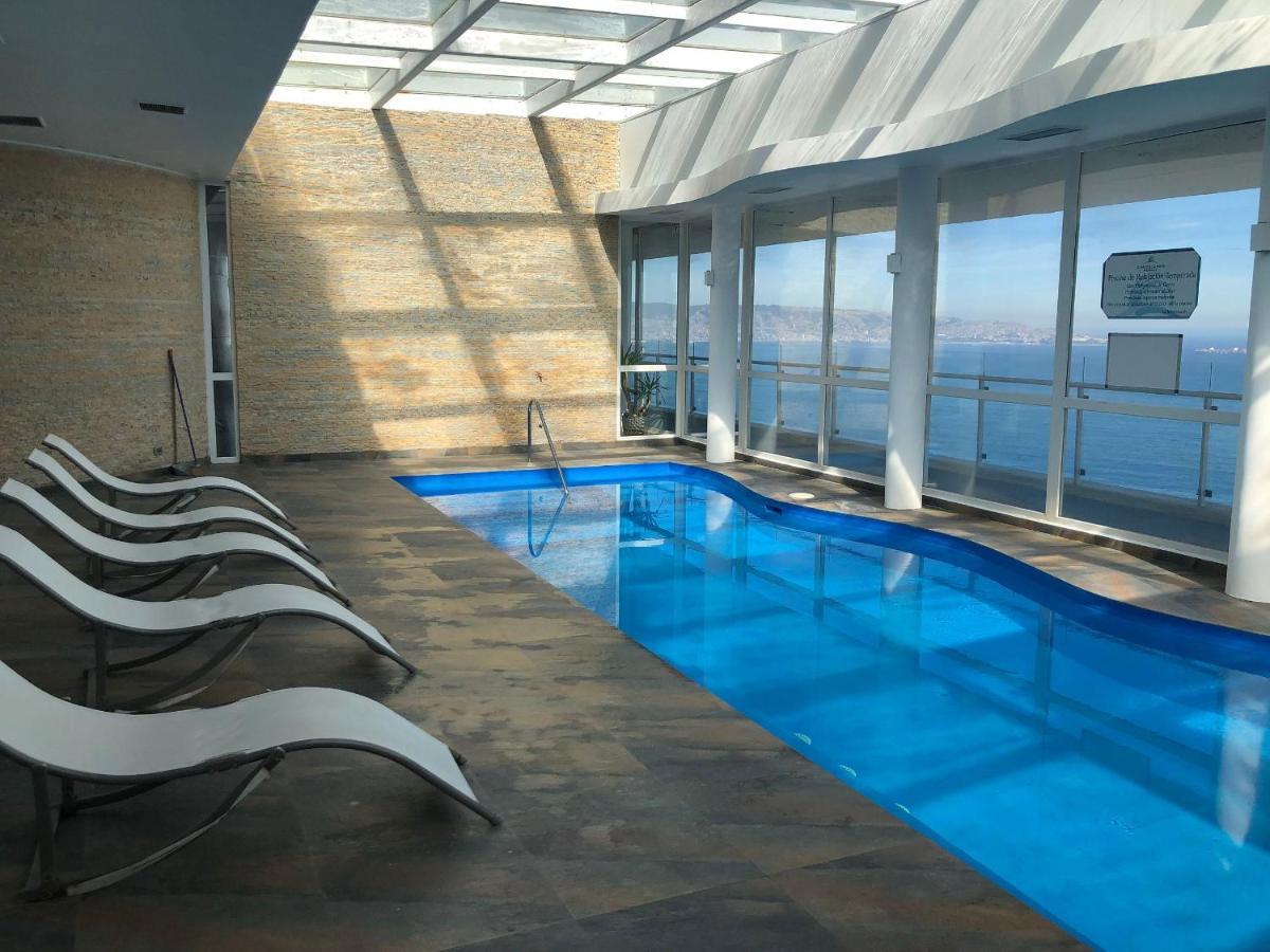 Hermoso Departamento Con Insuperable Vista Al Mar Apartment Vina del Mar Exterior foto