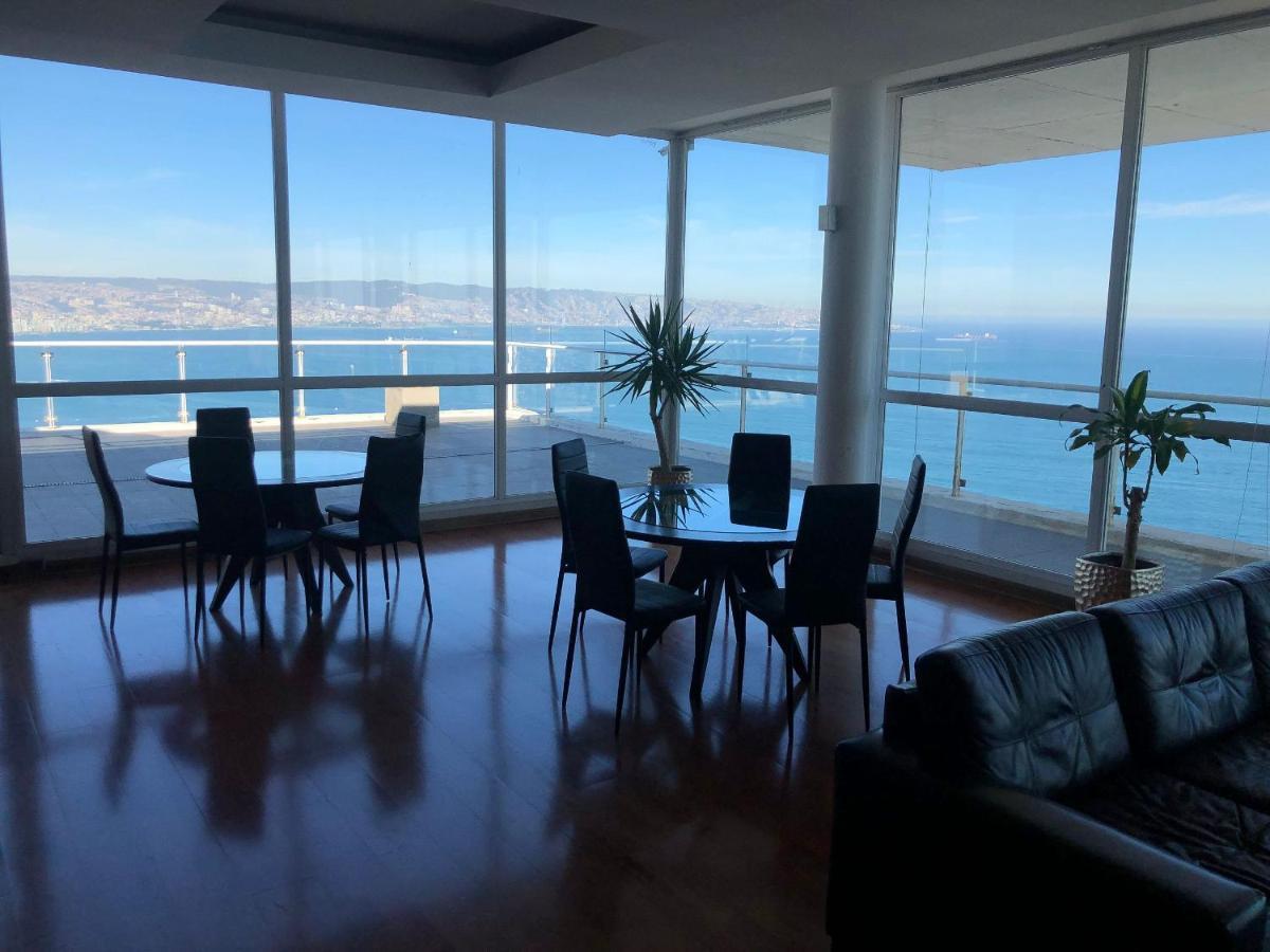Hermoso Departamento Con Insuperable Vista Al Mar Apartment Vina del Mar Exterior foto