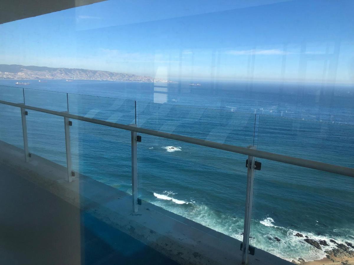 Hermoso Departamento Con Insuperable Vista Al Mar Apartment Vina del Mar Exterior foto